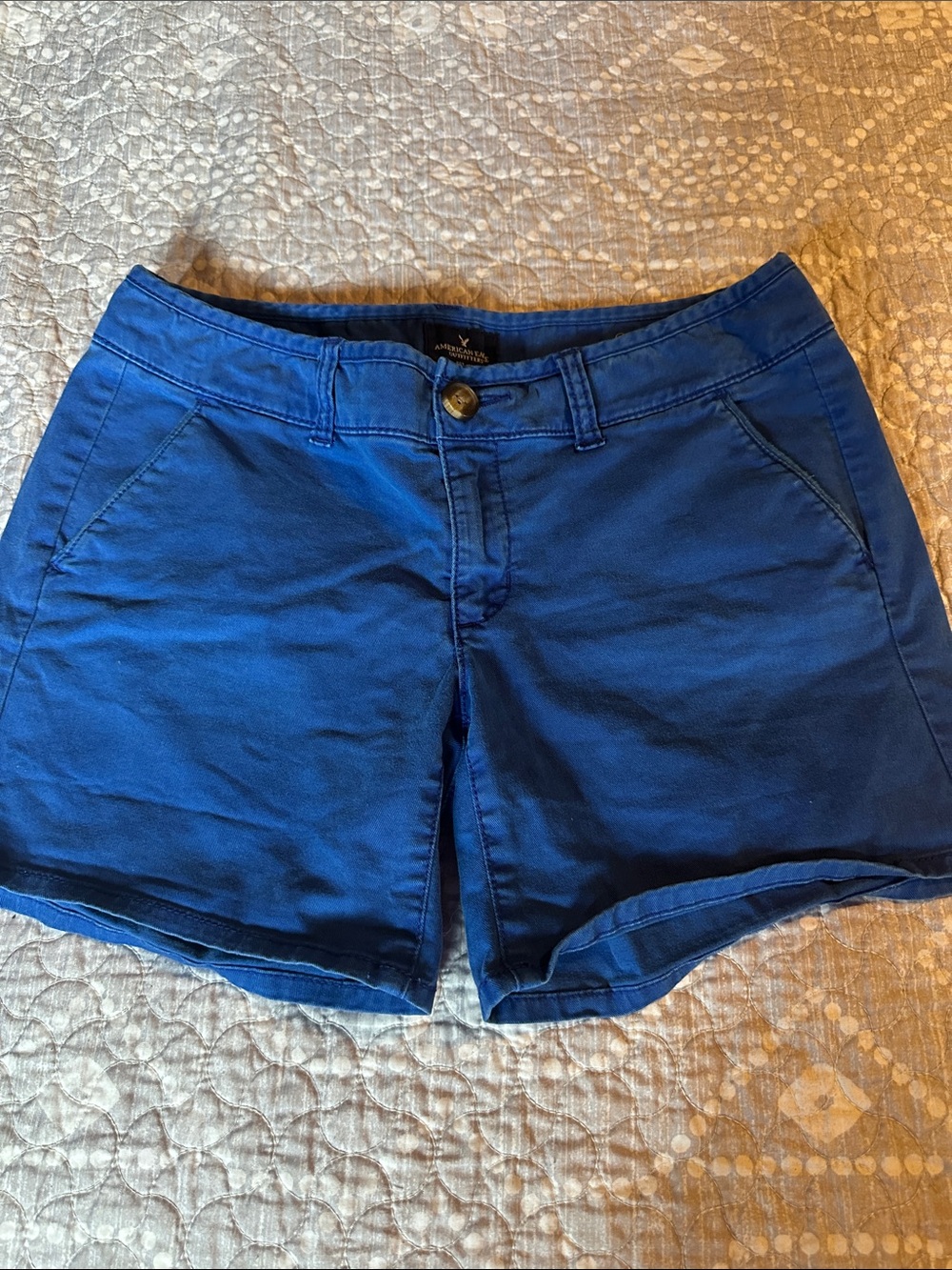 American Eagle Outfitters Royal Blue Women's Casual Shorts
